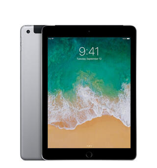 iPad 6 32GB 4G, Space Gray Nettbrett, 9,7", Grade A