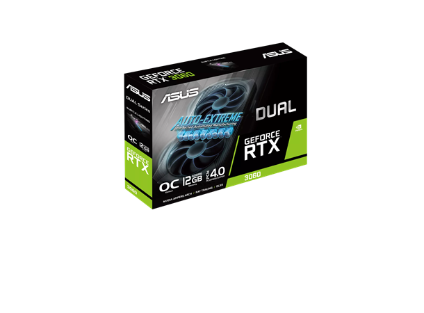 ASUS DUAL RTX3060 V2 OC Edition 12GB GDDR6, PCI Express 4.0, LHR