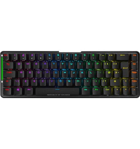 ASUS ROG FALCHION Trådløst Tastatur 65%, RGB, MX Red, Gaming