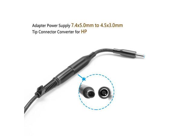 CoreParts Power conversion cable HP Stra Convert 7.4*5.0 to 4.5*3.0-Straight plug 