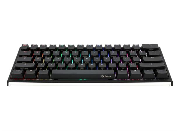 Ducky One 2 Mini Sort Cherry Brown Kablet, 60%, Nordisk, RGB