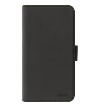 Lommebokdeksel 2-i-1, iPhone 12 mini magnetisk bakdeksel, svart, PU leather