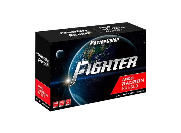 PowerColor Radeon RX 6600 8GB Fighter GDDR6, 1xHDMI, 3xDP 