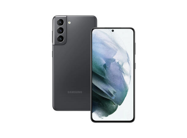 Samsung Galaxy S21 5G 128GB Grå Mobill, 5G, 6,2", Veldig pent brukt (A)