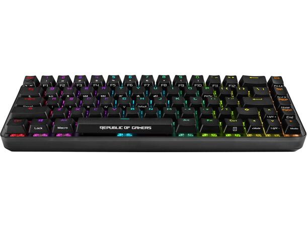 ASUS ROG FALCHION Trådløst Tastatur 65%, RGB, MX Brown, Gaming 