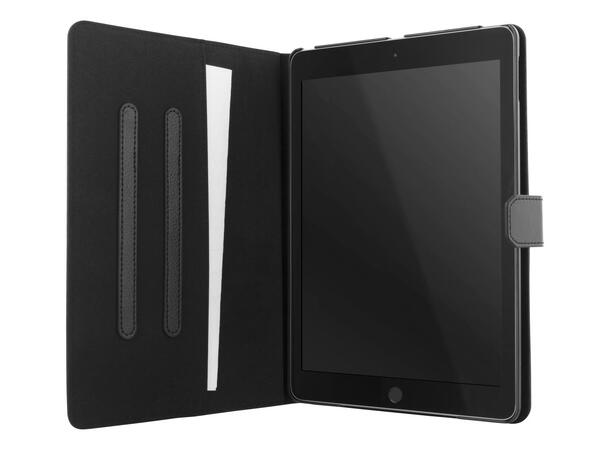 Deltaco Deksel for iPad 10,2" Magnetlås, stativ, svart 