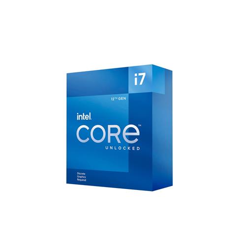 Intel Core i7-12700KF CPU uten kjøler LGA1700, 12-Core, 20-Threads, 3.6/5 GHz