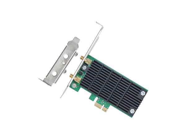 TP-Link Archer T4E PCIe WiFi Adapter AC1200 Dual Band Nettverkskort, 2x2 MIMO 
