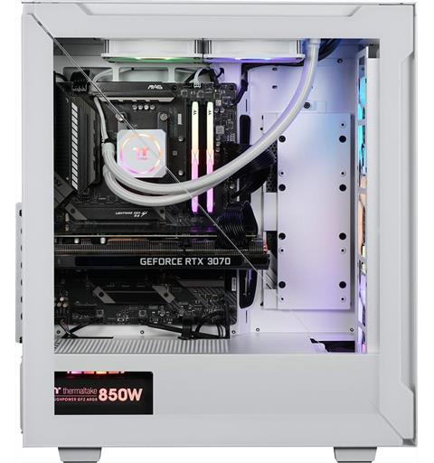 Thermaltake Phobos White Gaming PC RTX 3070, Ryzen 7 5800X,16GB RAM,1TB SDD