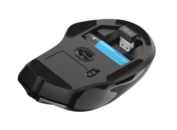 Trust Nito trådløs mus USB, ergonomisk, 2200 DPI 