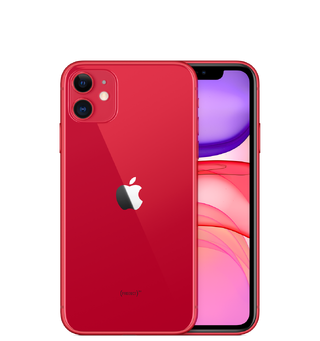 iPhone 11 128GB Rød Mobil, 6,1", 4G, Grade B